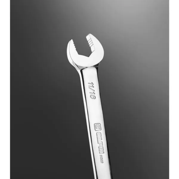 Capri Tools 100-Tooth Metric Flex-Head Ratcheting Combination Wrench Set (7-Piece)