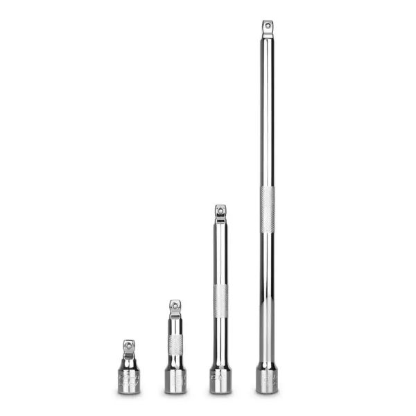 Capri Tools 3/8 in. Drive Wobble Extension Bar Set (4-Piece)