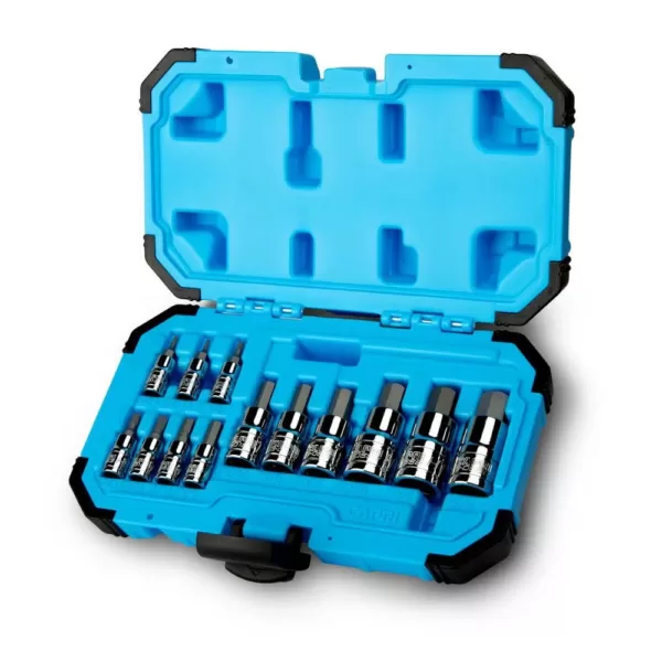 Capri Tools Advanced Series SAE Hex Bit Socket Set (13-Piece)