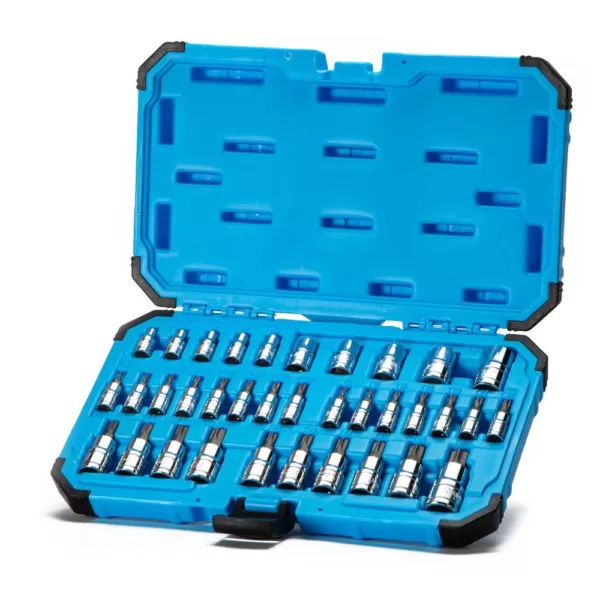 Capri Tools Torx and E-Torx Bit Socket Set (35-Piece)