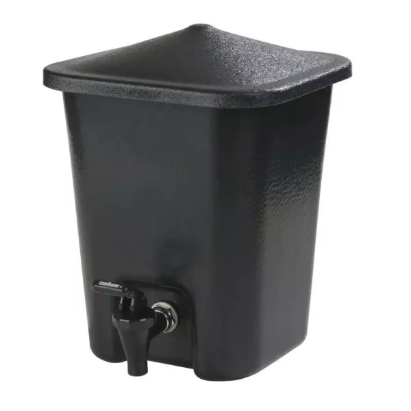 Carlisle Coldmaster Milk Dispenser and Lid in Black