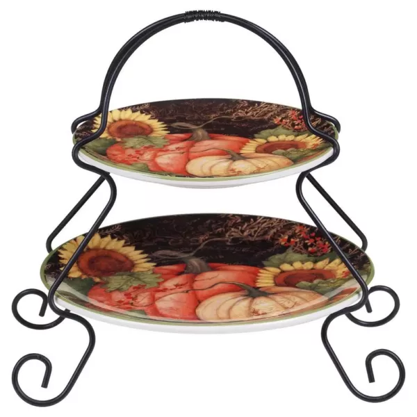 Certified International The Botanical Harvest Collection Serving Set