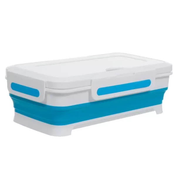 Classic Cuisine Rectangular Expandable Lunch Box with Dividers