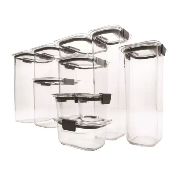 Rubbermaid Brilliance 10-Piece Pantry Food Storage Container Set