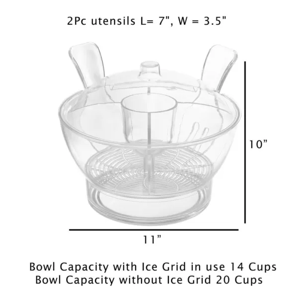 Classic Cuisine 6-Piece Cold Serving-Ware Bowl