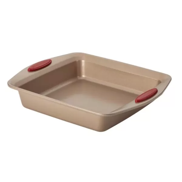 Rachael Ray Cucina 10-Piece Latte and Cranberry Bakeware Set