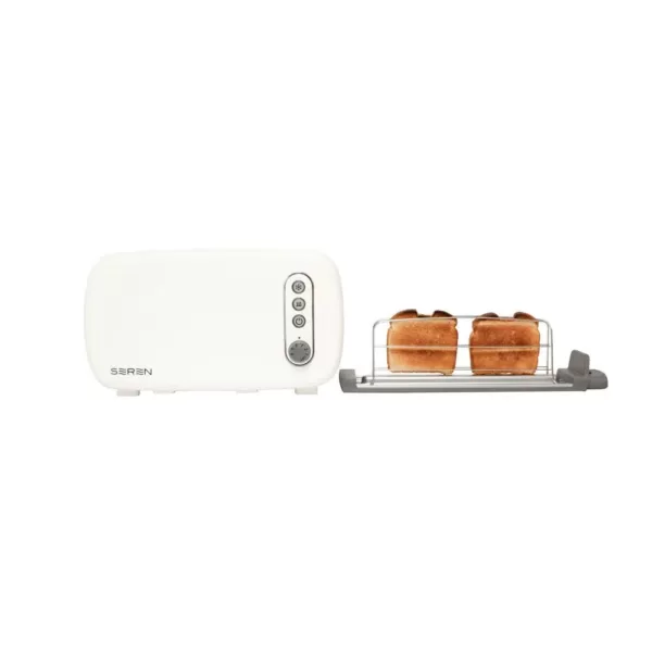 BergHOFF Seren 2-Slice Cream Long Slot Toaster