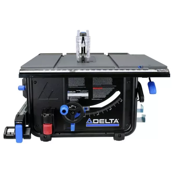 Delta 15 Amp 10 in. Left Tilt 30 in. Portable Jobsite Table Saw