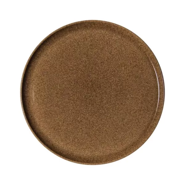 Denby Studio Craft Chestnut Stoneware Round Platter