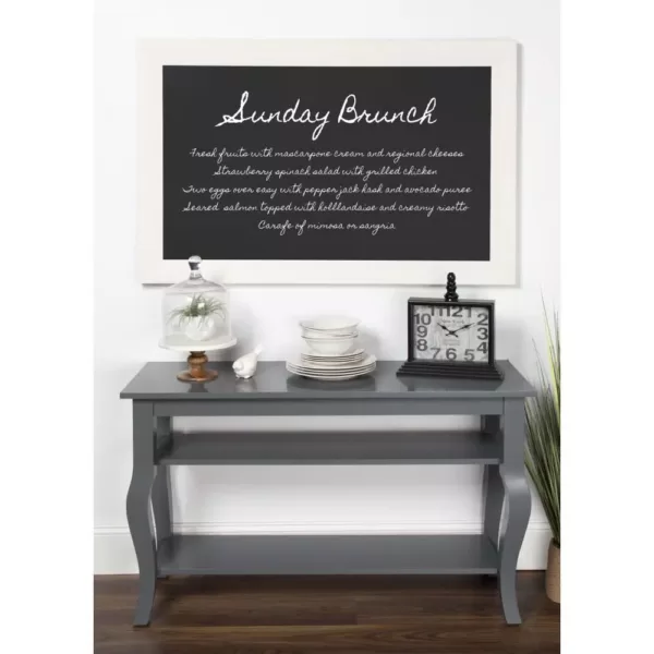 DesignOvation Beatrice Chalkboard Memo Board