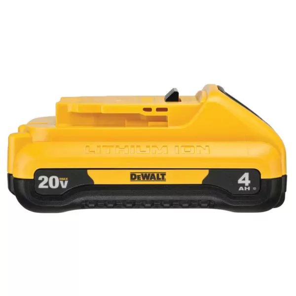 DEWALT 20-Volt MAX Cordless 4-1/2 in. to 5 in. Grinder, (1) 20-Volt 4.0Ah Battery & Charger