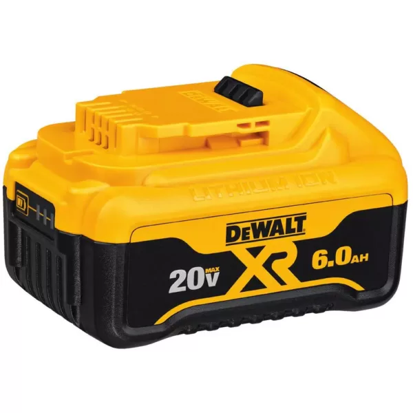 DEWALT 20-Volt MAX Cordless 4-1/2 in. to 5 in. Grinder, (2) 20-Volt 5.0Ah Batteries, (1) 20-Volt 6.0Ah Battery & Charger