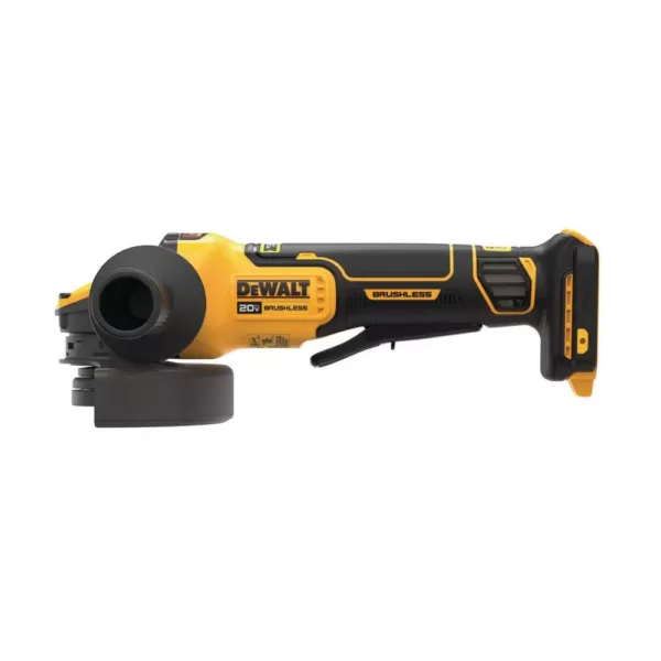 DEWALT 20-Volt MAX Cordless Brushless 4-1/2 - 5 in. Angle Grinder with FLEXVOLT ADVANTAGE and (1) FLEXVOLT 6.0Ah Battery Kit