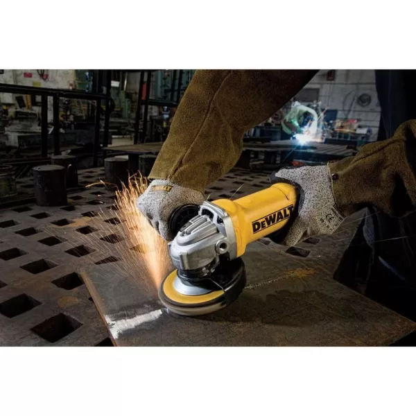 DEWALT 120-Volt 4-1/2 in. Corded Small Angle Grinder