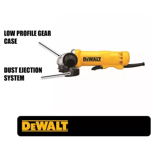 DEWALT 120-Volt 4-1/2 in. Corded Small Angle Grinder