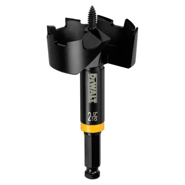 DEWALT 2-9/16 in. Heavy-Duty Self-Feed Wood-Drilling Bit