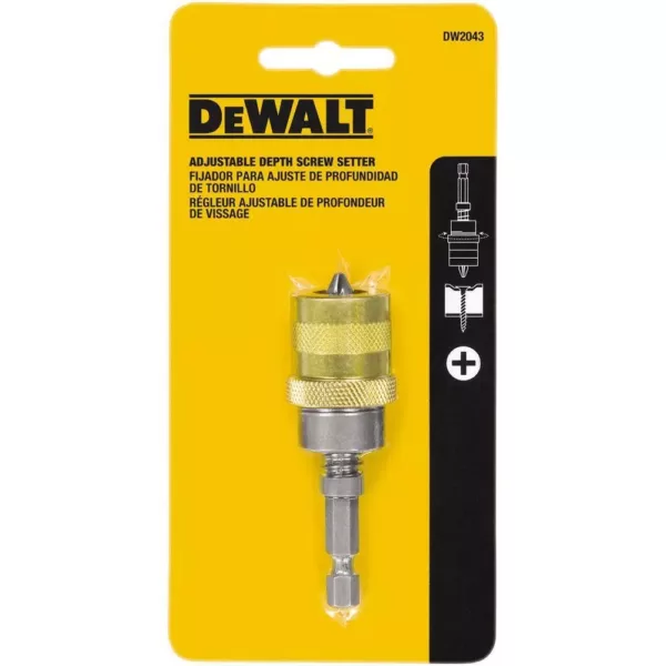 DEWALT 1/4 in. Hex Adjustable Screw Depth Setter