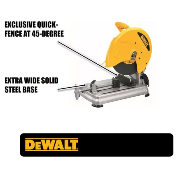 DEWALT 15 Amp Corded 14 in. Cut-Off Saw