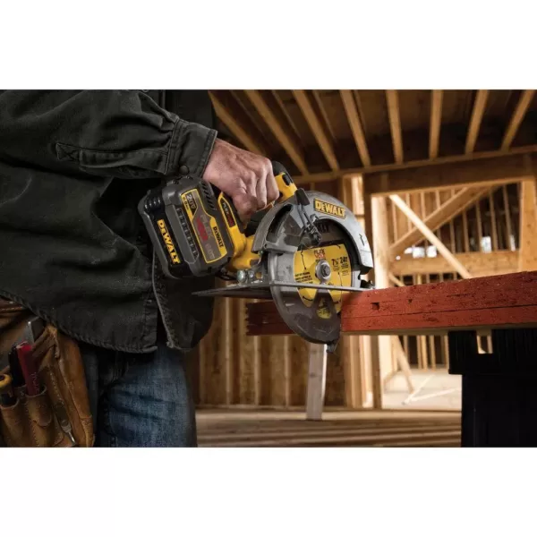 DEWALT FLEXVOLT 7-1/4 in. 24-Teeth Carbide-Tipped Circular Saw Blade