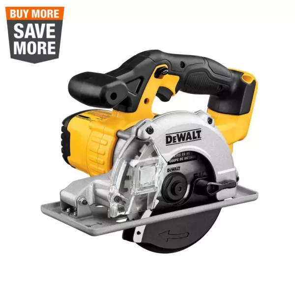 DEWALT 20-Volt MAX Cordless 5-1/2 in. Metal Cutting Circular Saw (Tool-Only)