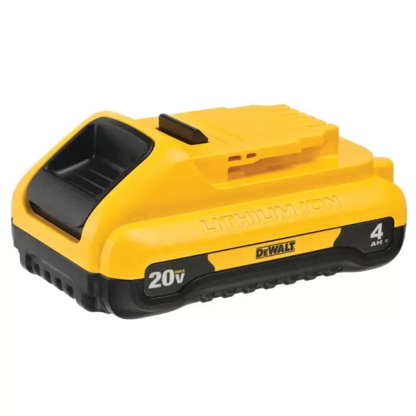 DEWALT 20-Volt MAX XR Cordless Brushless 7-1/4 in. Circular Saw with 4-1/2 in. Grinder & (1) 20-Volt Battery 4.0Ah