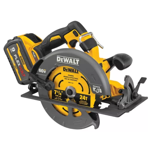 DEWALT FLEXVOLT 60-Volt MAX Cordless Brushless 7-1/4 in. Circular Saw with Brake (Tool-Only)