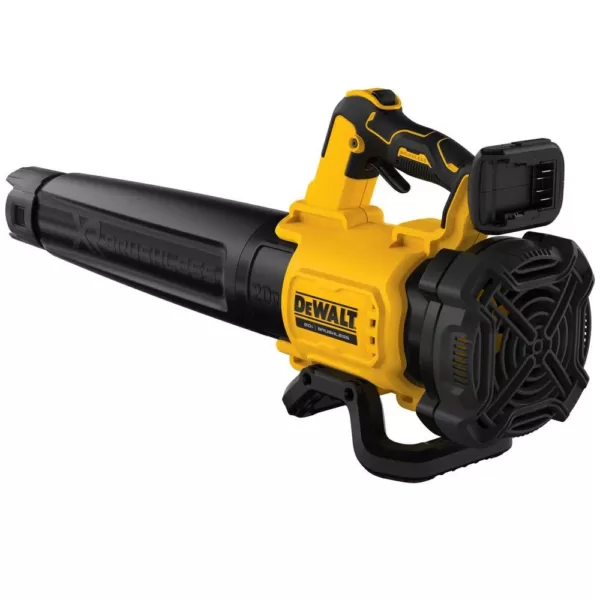 DEWALT 15 in. 60V MAX Cordless FLEXVOLT Brushless String Grass Trimmer with Bonus Bare Cordless Handheld Blower Included