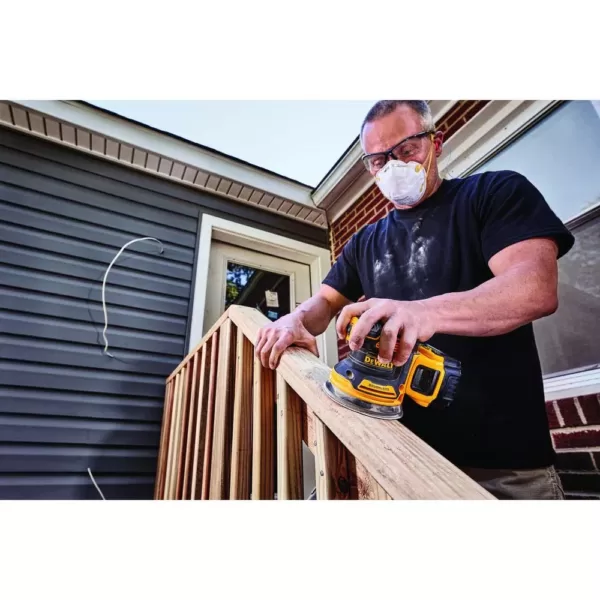 DEWALT 20-Volt MAX XR Cordless Brushless 5 in. Random Orbital Sander (Tool-Only)