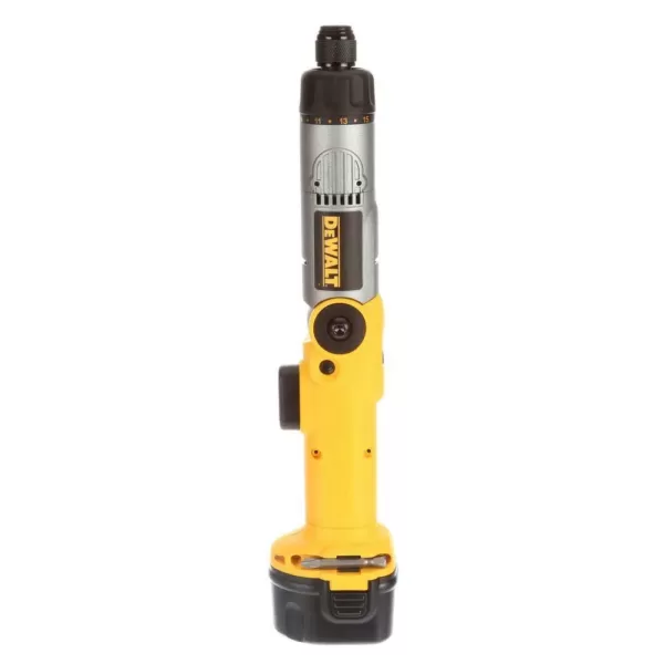 DEWALT 7.2-Volt Ni-Cd Cordless Two-Position Screwdriver with (2) Batteries 1.7Ah, 1-Hour Charger and Case