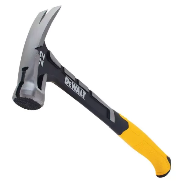 DEWALT 22 oz. Steel Checkered Face Hammer