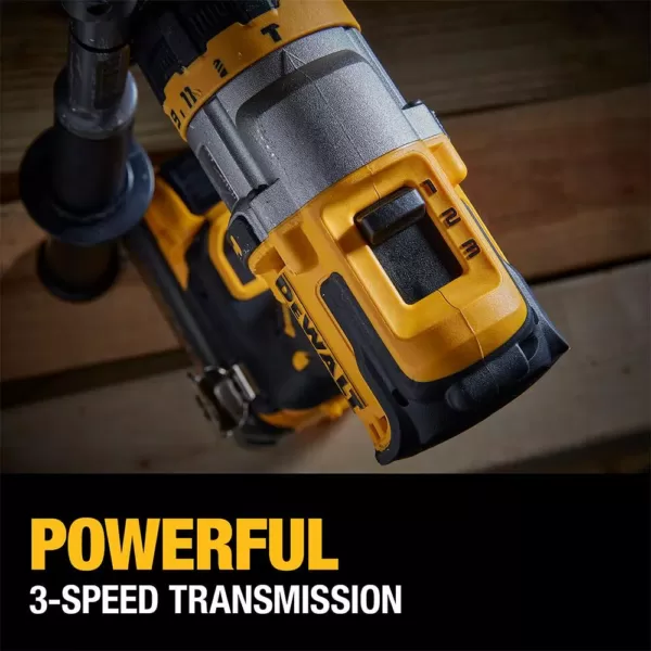 DEWALT 20-Volt MAX Cordless Brushless 1/2 in. Hammer Drill/Driver with FLEXVOLT ADVANTAGE with (1) FLEXVOLT 6.0Ah Battery Kit