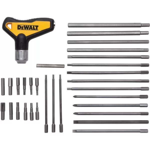 DEWALT Ratcheting T-Handle Set (31-Piece)