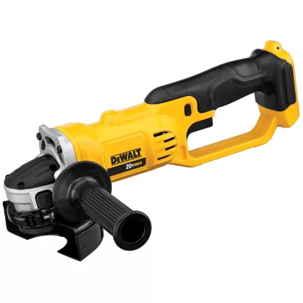 DEWALT 20-Volt MAX XR Cordless Brushless 3-Speed 1/4 in. Impact Driver with (1) 20-Volt 5.0Ah Battery & 4-1/2 in. Grinder