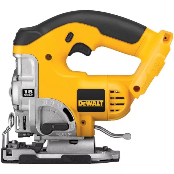 DEWALT 18-Volt Ni-Cd Cordless Jig Saw with Keyless Blade Change (Tool-Only)