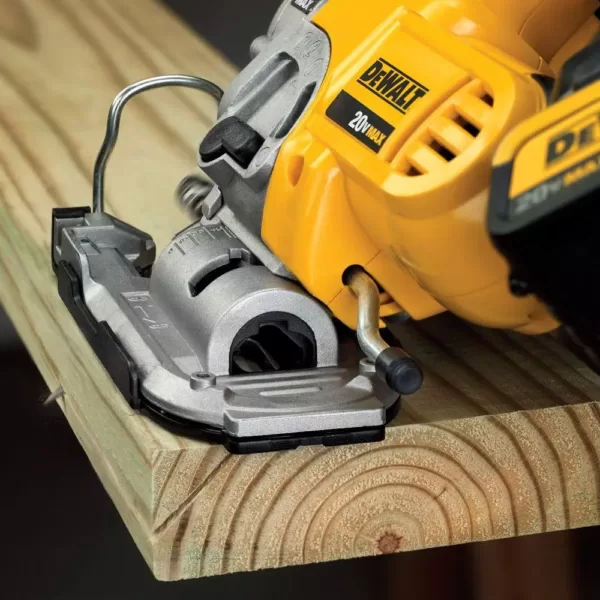 DEWALT 20-Volt MAX Cordless Jig Saw with (1) 20-Volt Battery 4.0Ah & Charger