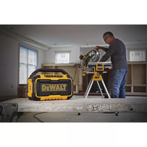 DEWALT 20-Volt MAX Bluetooth Speaker with (1) 20-Volt Battery 3.0Ah & Charger