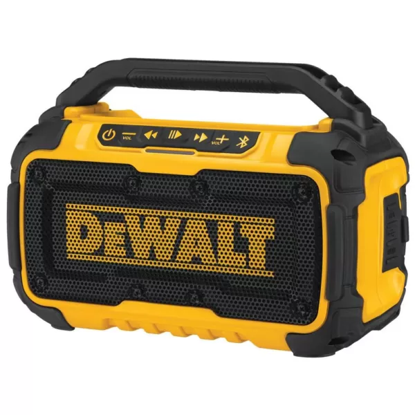 DEWALT 20-Volt MAX Bluetooth Speaker with (1) 20-Volt Battery 3.0Ah & Charger