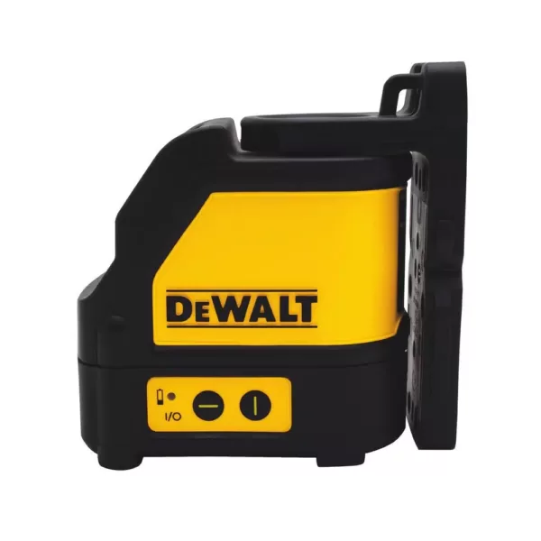 DEWALT 165 ft. Green Self-Leveling Cross Line Laser Level with Bonus 22 in. ToughSystem Tool Box