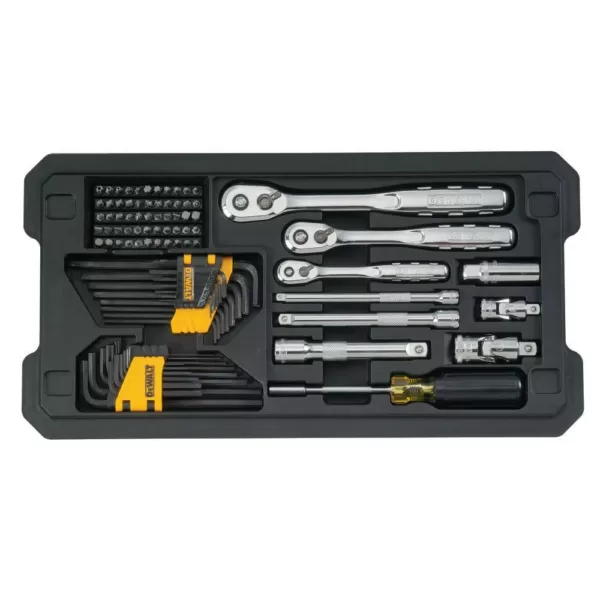 DEWALT Mechanics Tool Set (226-Piece) with TOUGHSYSTEM 22 in. Medium Tool Box