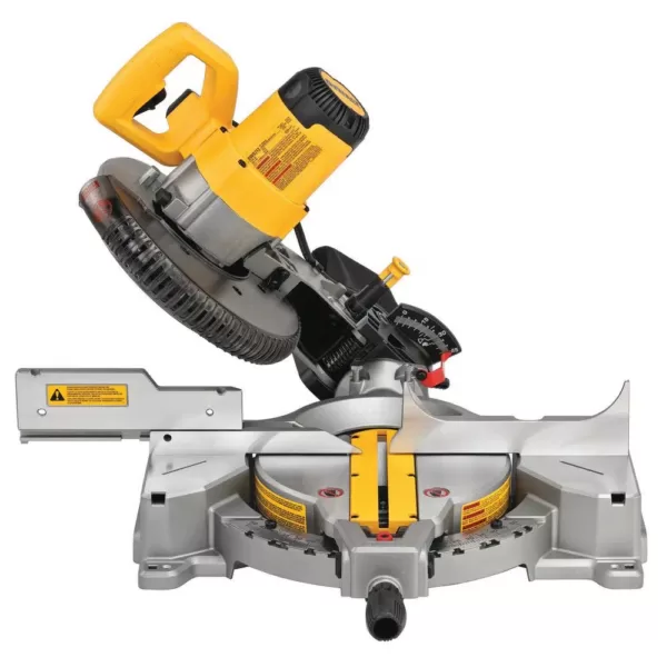 DEWALT 15 Amp Corded 10 in. Compound Single Bevel Miter Saw