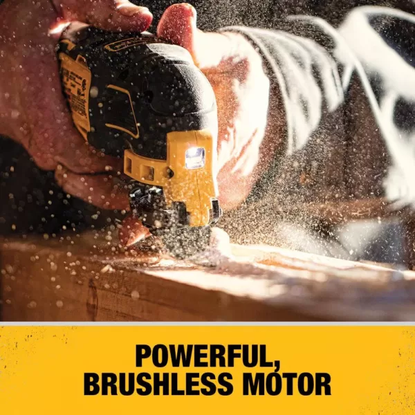 DEWALT ATOMIC 20-Volt MAX Cordless Brushless Oscillating Multi-Tool, 5 in. Random Orbital Sander & (1) 20-Volt Battery 5.0Ah