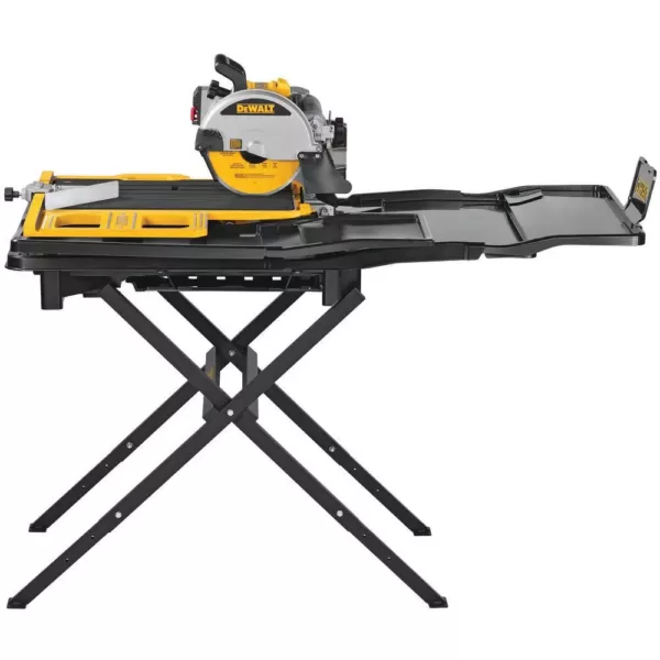 DEWALT 10 in. High Capacity Wet Tile Saw with Stand