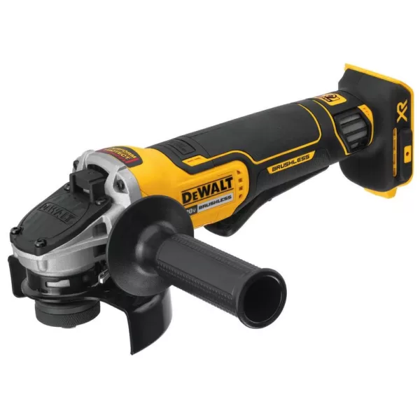 DEWALT 20-Volt MAX XR Cordless Brushless Deep Cut Band Saw with 4-1/2 in. Grinder & (2) 20-Volt Batteries 5.0Ah