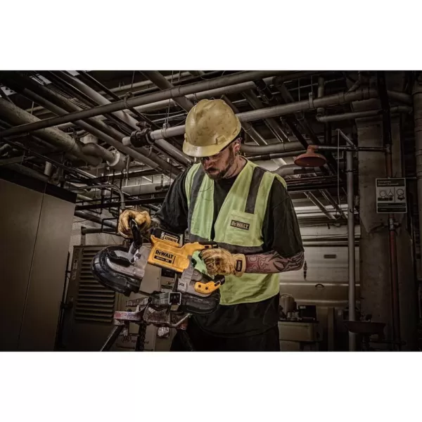 DEWALT 20-Volt MAX XR Cordless Brushless Deep Cut Band Saw with (1) 20-Volt Battery 5.0Ah