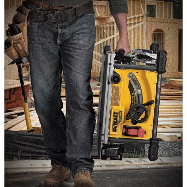 DEWALT FLEXVOLT 60-Volt MAX  Cordless Brushless 8-1/4 in. Table Saw Kit (Tool-Only)