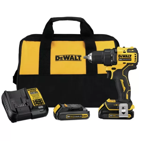 DEWALT 15 Amp Corded 10 in. Job Site Table Saw with Rolling Stand and Bonus Atomic 20-Volt Lithium-Ion 1/2 in. Drill Driver Kit