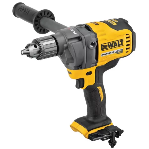 DEWALT FLEXVOLT 60-Volt MAX Cordless Brushless 1/2 in. Mixer/Drill with E-Clutch (Tool-Only)