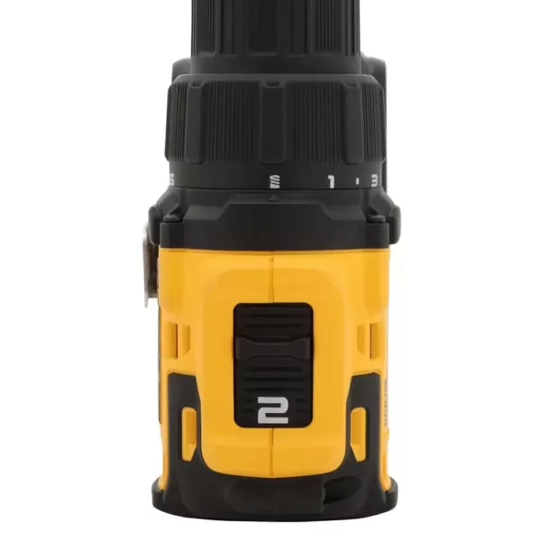 DEWALT ATOMIC 20-Volt MAX Cordless Brushless Compact 1/2 in. Drill/Driver, (2) 20-Volt 1.3Ah Batteries & Reciprocating Saw