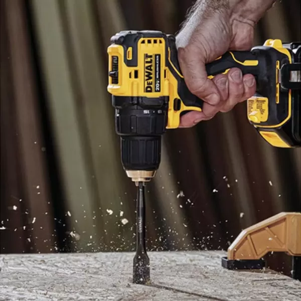 DEWALT ATOMIC 20-Volt MAX Cordless Brushless Compact 1/2 in. Drill/Driver with ATOMIC 20-V Brushless Impact Driver (Tool-Only)