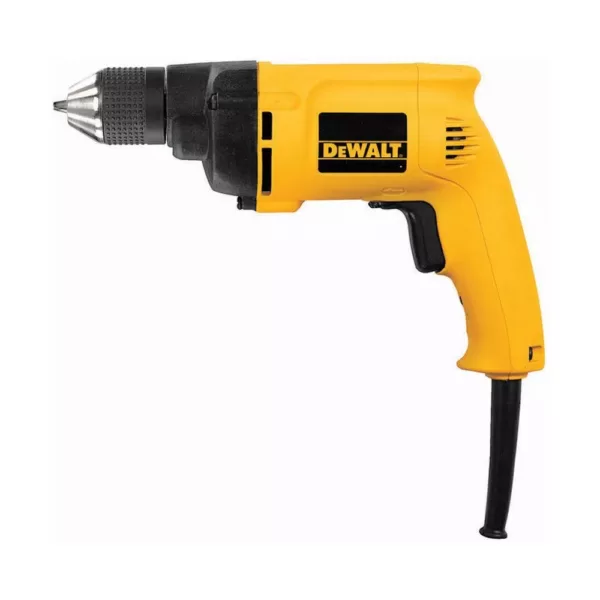 DEWALT 6.7 Amp 3/8 in. Variable Speed Reversing Drill with Keyless Chuck